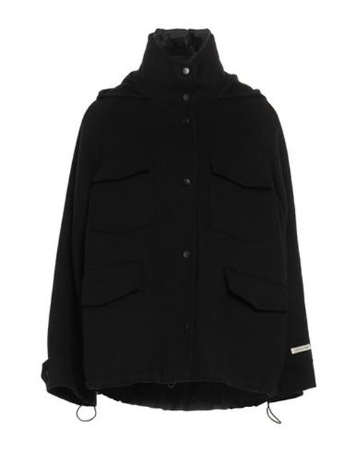 Paltò Woman Coat Black Size 10 Wool, Polyester