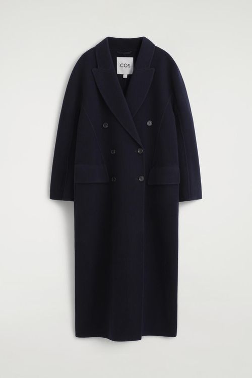 Tailored Double-Faced Wool Long Coat