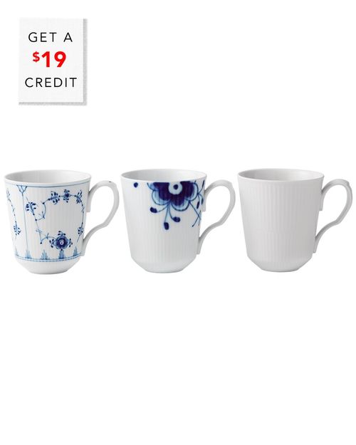 Set Of 3 Gifts With History 12.25Oz Mugs With $19 Credit