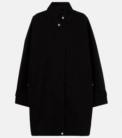 Oversized cotton coat