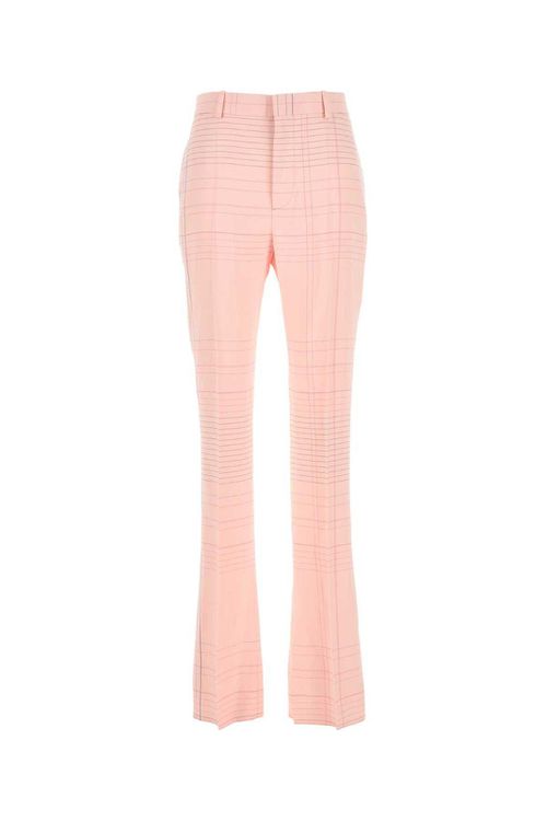 Flared Stretched Trousers