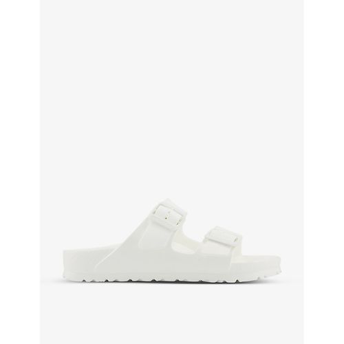 Womens White Eva Arizona Two-strap Rubber Sandals