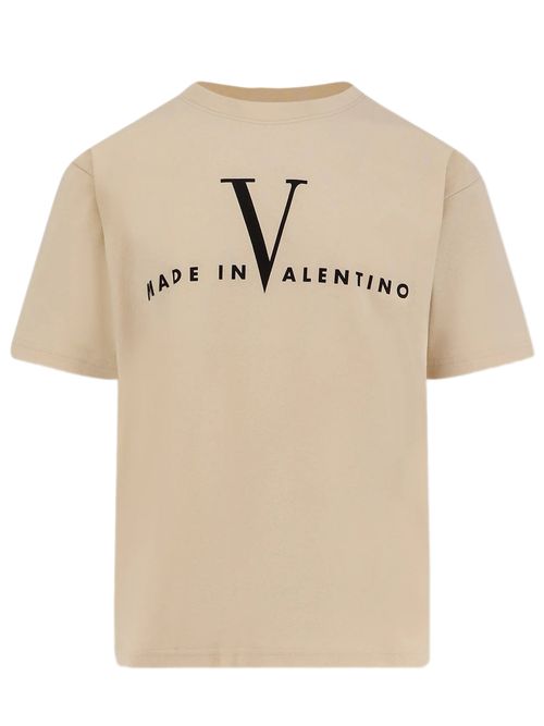 Regular-Fit Crewneck T-Shirt with Chest Logo Print