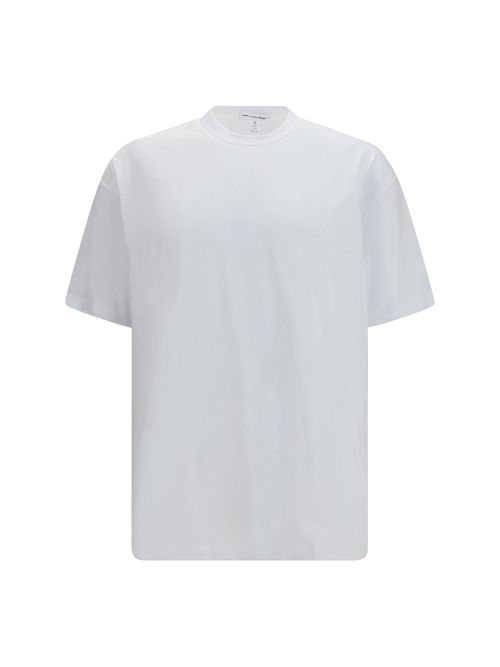 Oversized Crewneck Cotton T-Shirt — White