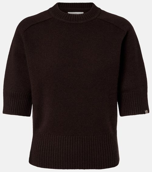 Lauren knitted cashmere-blend top