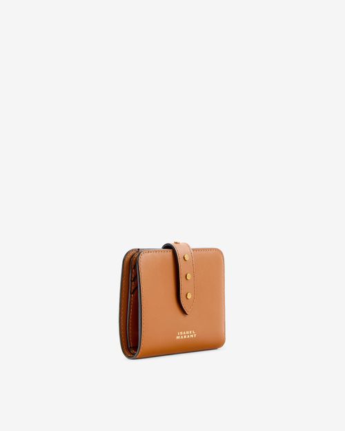 Oskan Leather Wallet - Cognac -