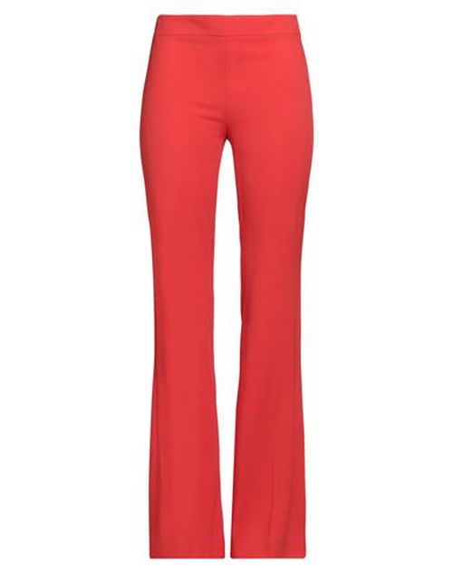 Woman Pants Red Size 6 Acetate, Viscose