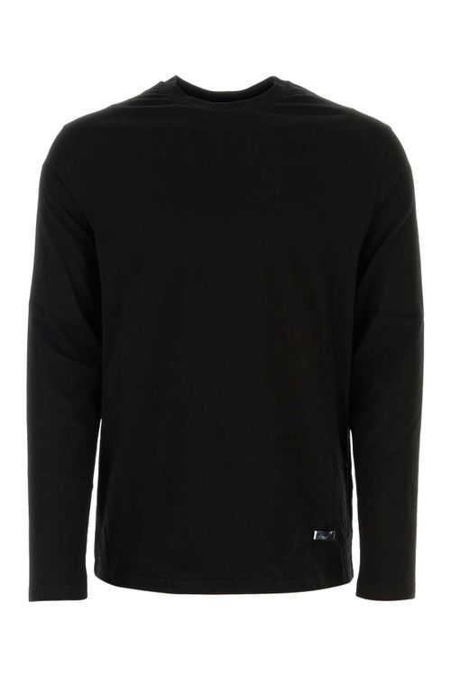 Cotton T-Shirt — Black