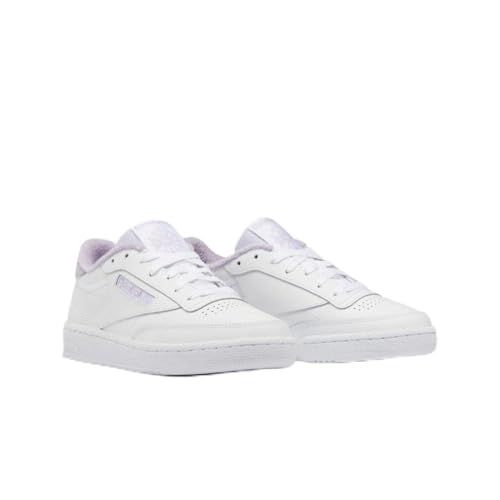 Reebok Women's Club C 85 Sneaker, White/Light Grey, 8