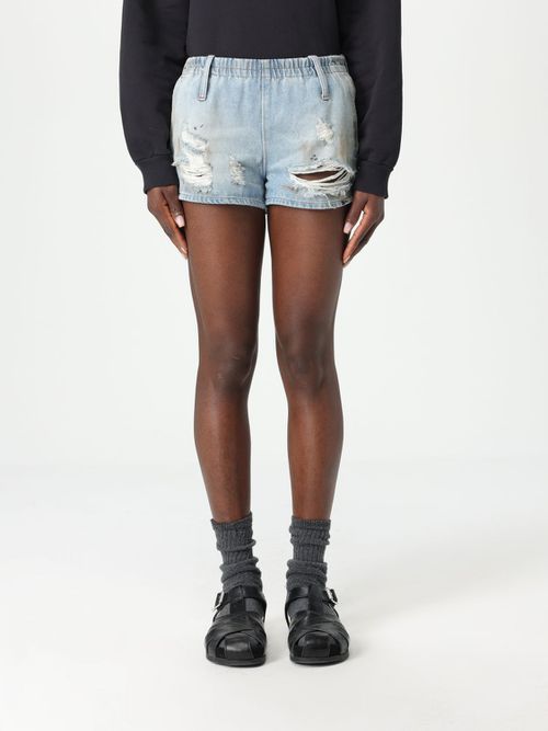 Short MM6 MAISON MARGIELA Woman color Blue