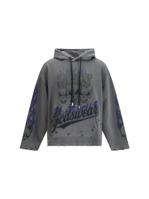 Hoodie With Graphic Print