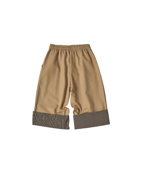 W CHECK MAPLE BERMUDA SHORTS