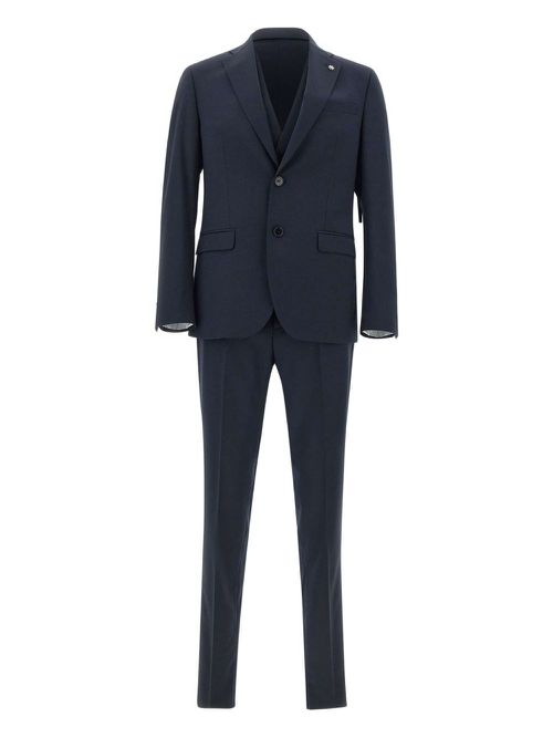 Manuel Ritz single-breasted suit - Blue