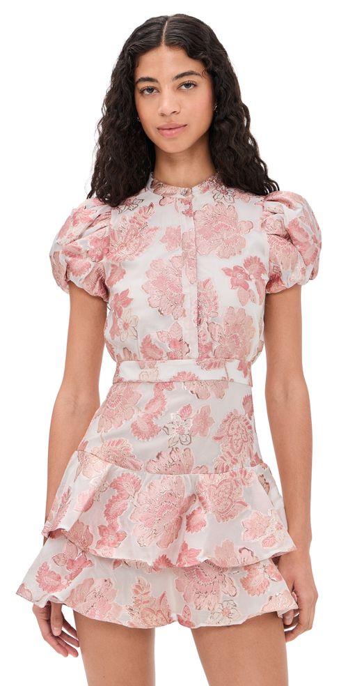 Loryn Shirt Dress English Rose