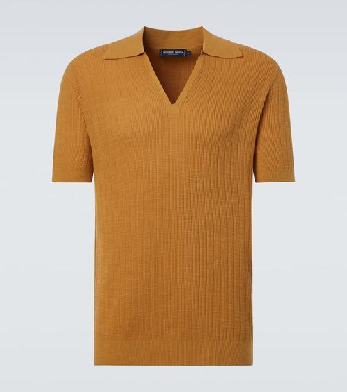 Joaquim cotton-blend polo shirt