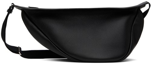 The Row Black Large Slouchy Banana Bag