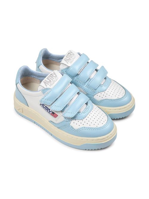 Leather sneakers - Blue