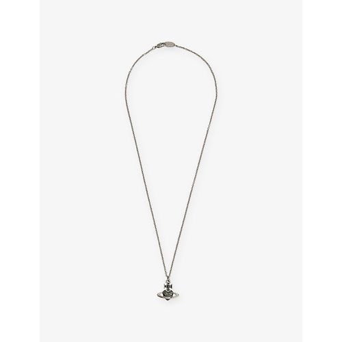 Mens Fabianno Brass Pendant Necklace