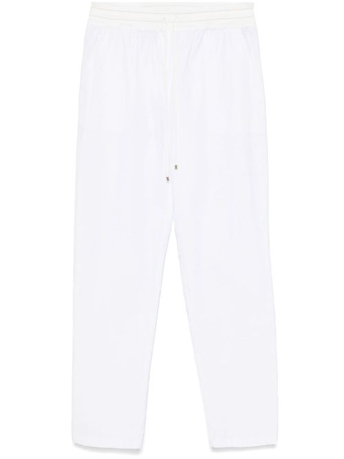 Tapered trousers - White
