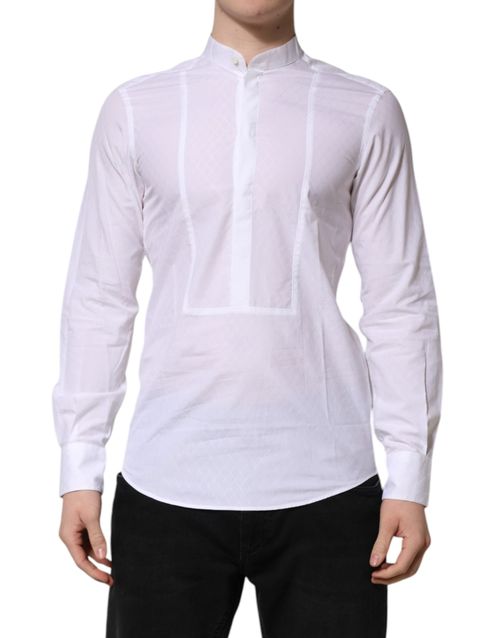Slim Formal Cotton Shirt — White