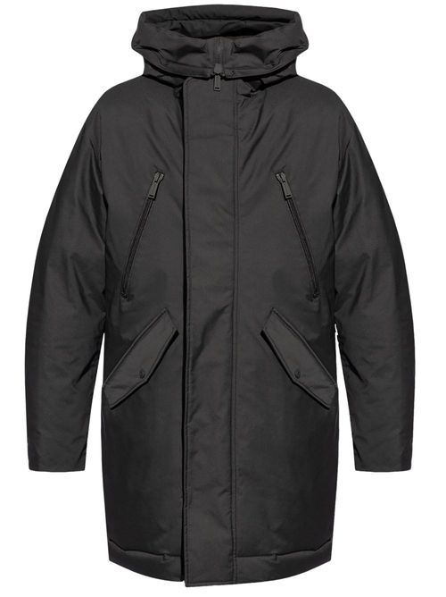 Hooded parka - Black