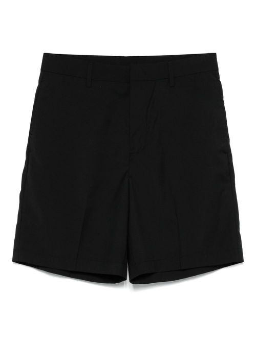 Emporio Armani wool shorts - Black