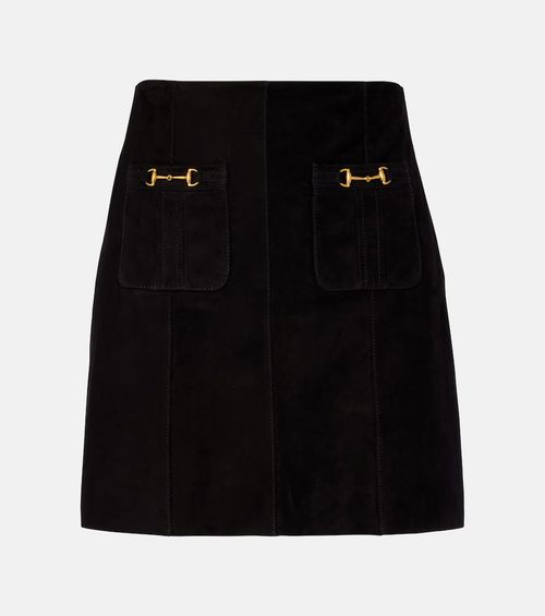 Wiley suede miniskirt