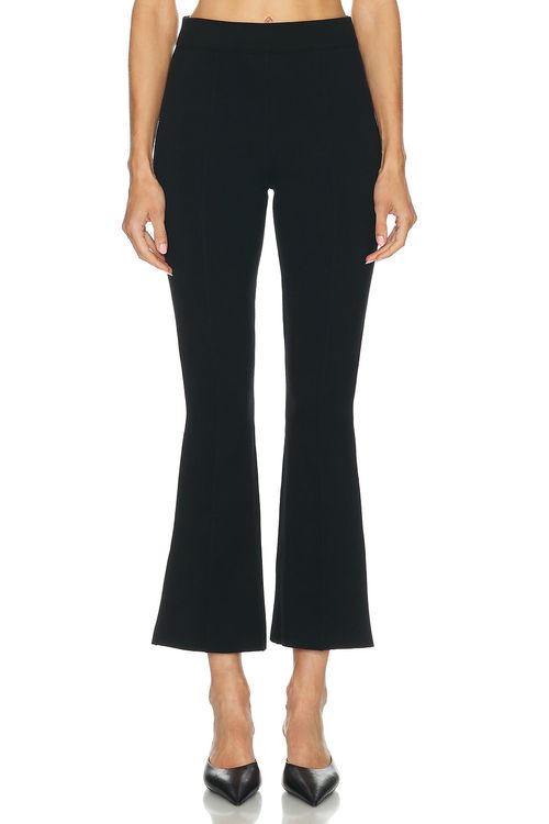 Amiya Legacy Kick Flare Pant in Black - Black. S also in