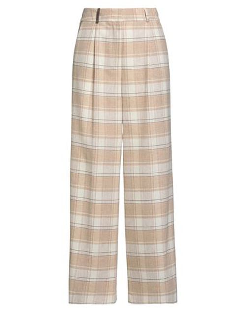 Woman Pants Beige Size 10 Wool, Polyester, Viscose, Polyamide, Elastane