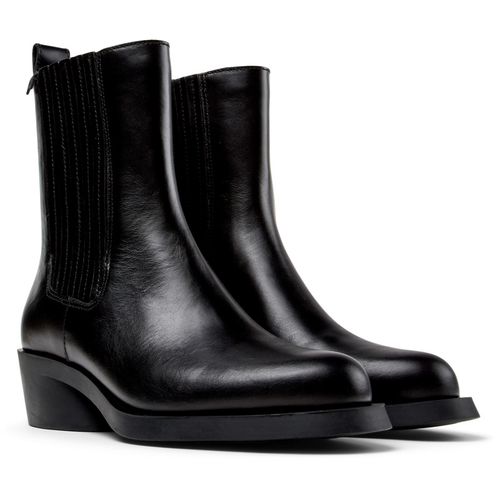 CAMPER Bonnie - Boots for Women - Red, 8, Smooth leather