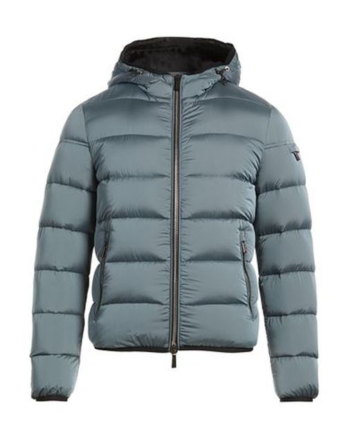 Man Puffer Slate blue Size 34 Polyamide, Polyurethane