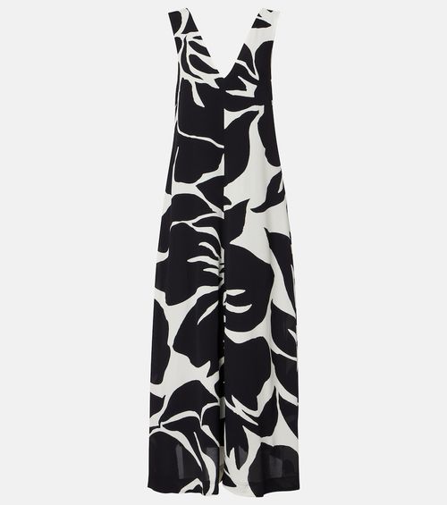Printed maxi dress