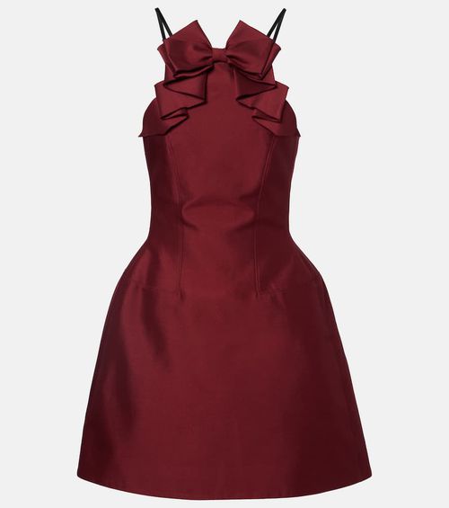 Bow-detail minidress