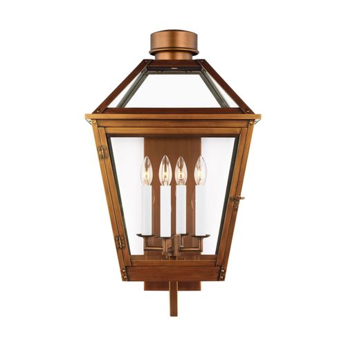 Visual Comfort Studio Hyannis 4-Light Outdoor Wall Light in Natural Copper by Chapman & Myer