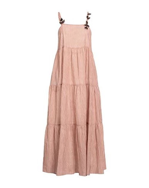 Woman Maxi dress Camel Size 4 Cotton