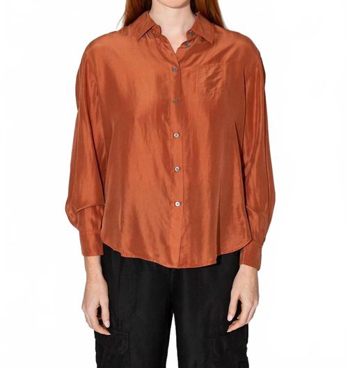 Brentwood Shirt In Cognac