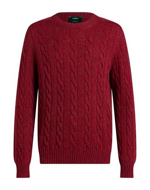 Man Sweater Red Size 42 Virgin Wool