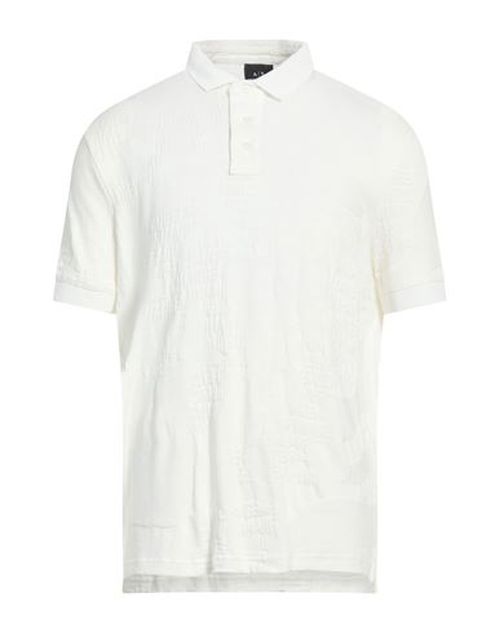 Man Polo shirt Ivory Size L Cotton