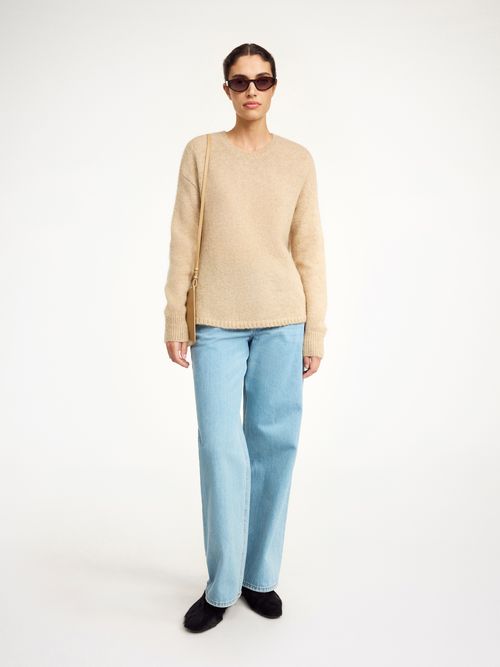 Pull en mohair mélangé Briella