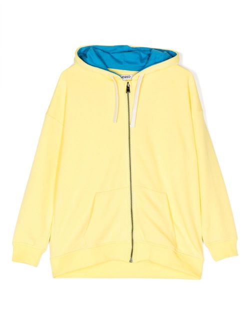 Drawstring hood jacket - Yellow