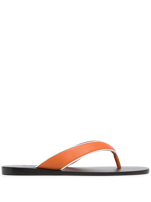Bowie III leather sandals - Orange