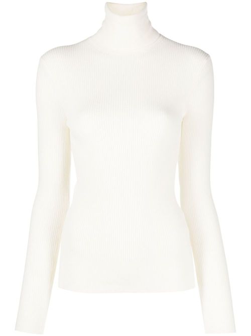 Georgian turtleneck wool jumper - Neutrals