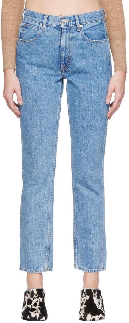 Blue Virginia Slim Denim Jeans