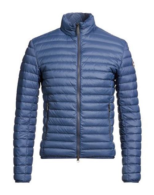 Man Puffer Blue Size 36 Polyamide