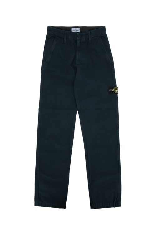 Cotton Trousers — Navy