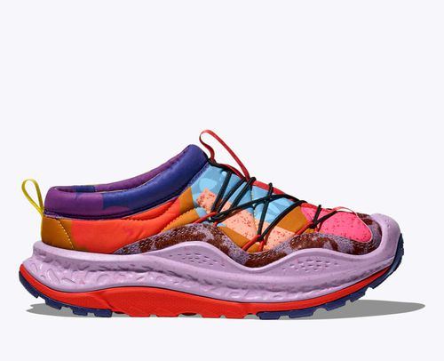 HOKA Ora Primo Studio Proba Shoes in Vermillion Orange/Gold