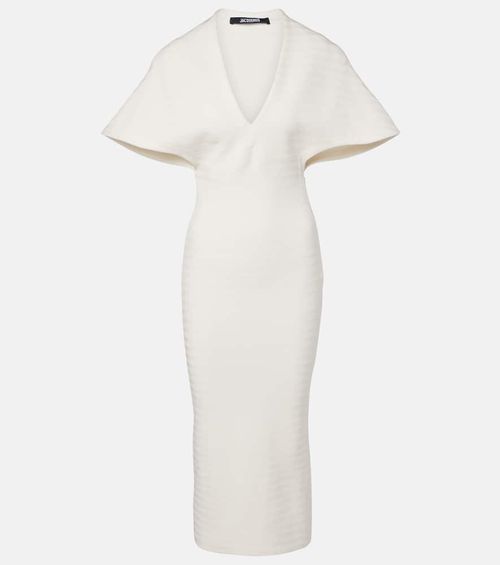 Knitted midi dress