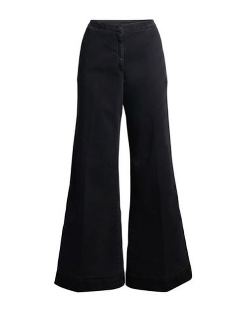Woman Jeans Black Size 26 Cotton, PES, Elastane