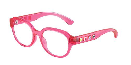 Dolce & Gabbana DX5004U Kids 3450 Kids' Eyeglasses Pink  48 - Blue Light Block Available