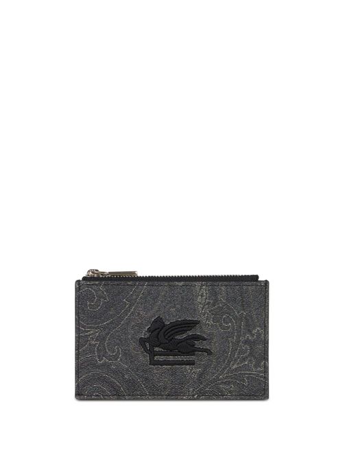 에트로 남성 paisley coin-pocket wallet - Grey MP2E0002AA012